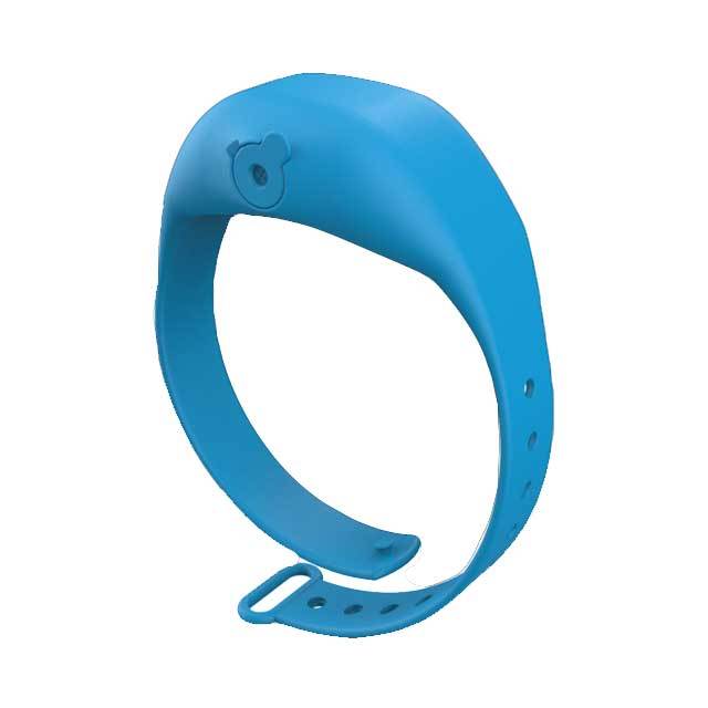 Gadgets d'Eve Hygiène Bleu BRACELY™ - Bracelet distributeur de désinfectant