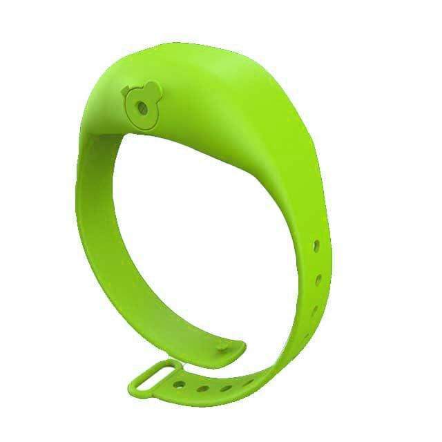 Gadgets d'Eve Hygiène Vert BRACELY™ - Bracelet distributeur de désinfectant