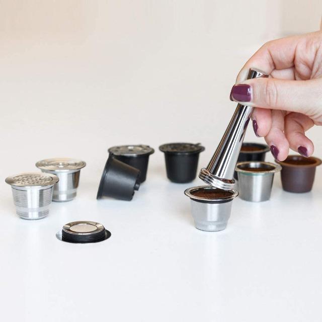 Gadgets d'Eve COFFY™ : Capsule réutilisable en Inox