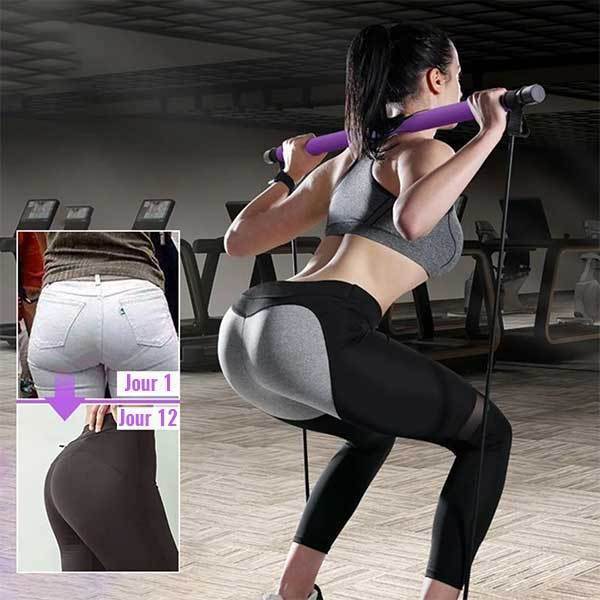 Gadgets d'Eve Activités et loisirs EXERFIT™: Barre de Pilates Portable 8 en 1