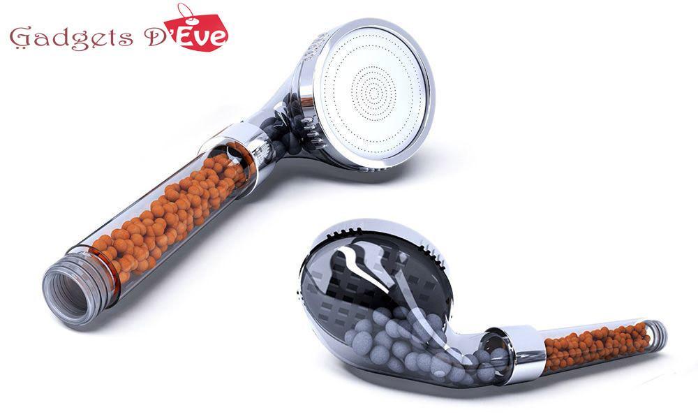 Gadgets d'Eve beauté Pommeau de douche-SPA haute pression - 30% plus économique non réglable