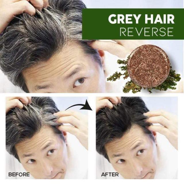 BARSHO™ : Shampoing Solide Naturel pour Restorer la Couleur Naturel de vos Cheveux