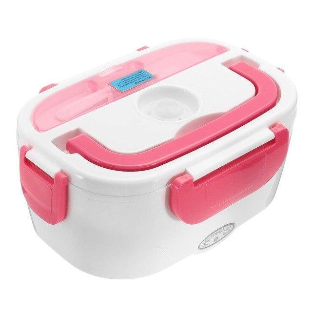 Gadgets d'Eve cuisine Rose / Boîte en Plastique Alimentaire Sopcho™ : Boite à repas électrique portable